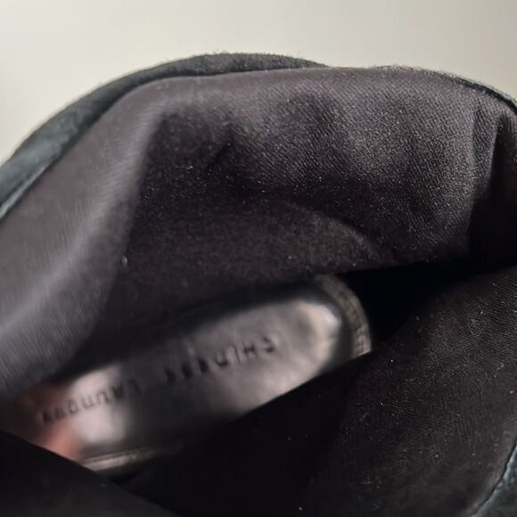Chinese Laundry Black Faux Suede Slouchy Heeled Shoe Booties Size 9‎ - Picture 14 of 16